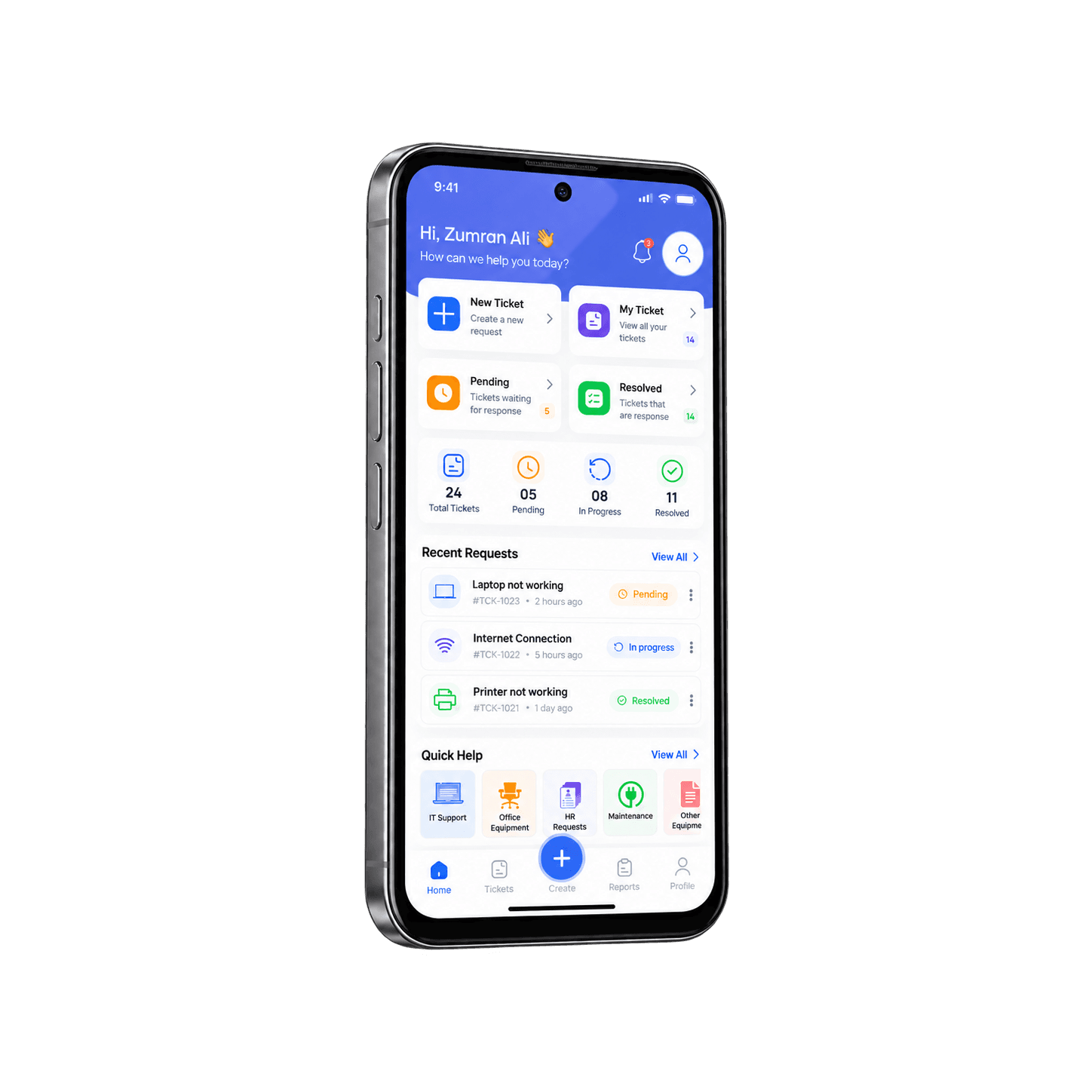 Ticket Management System Mobile App
